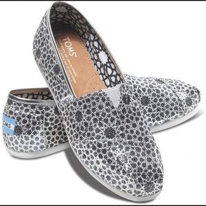 TOM’s Women Classic Glitter Slip On Shoes